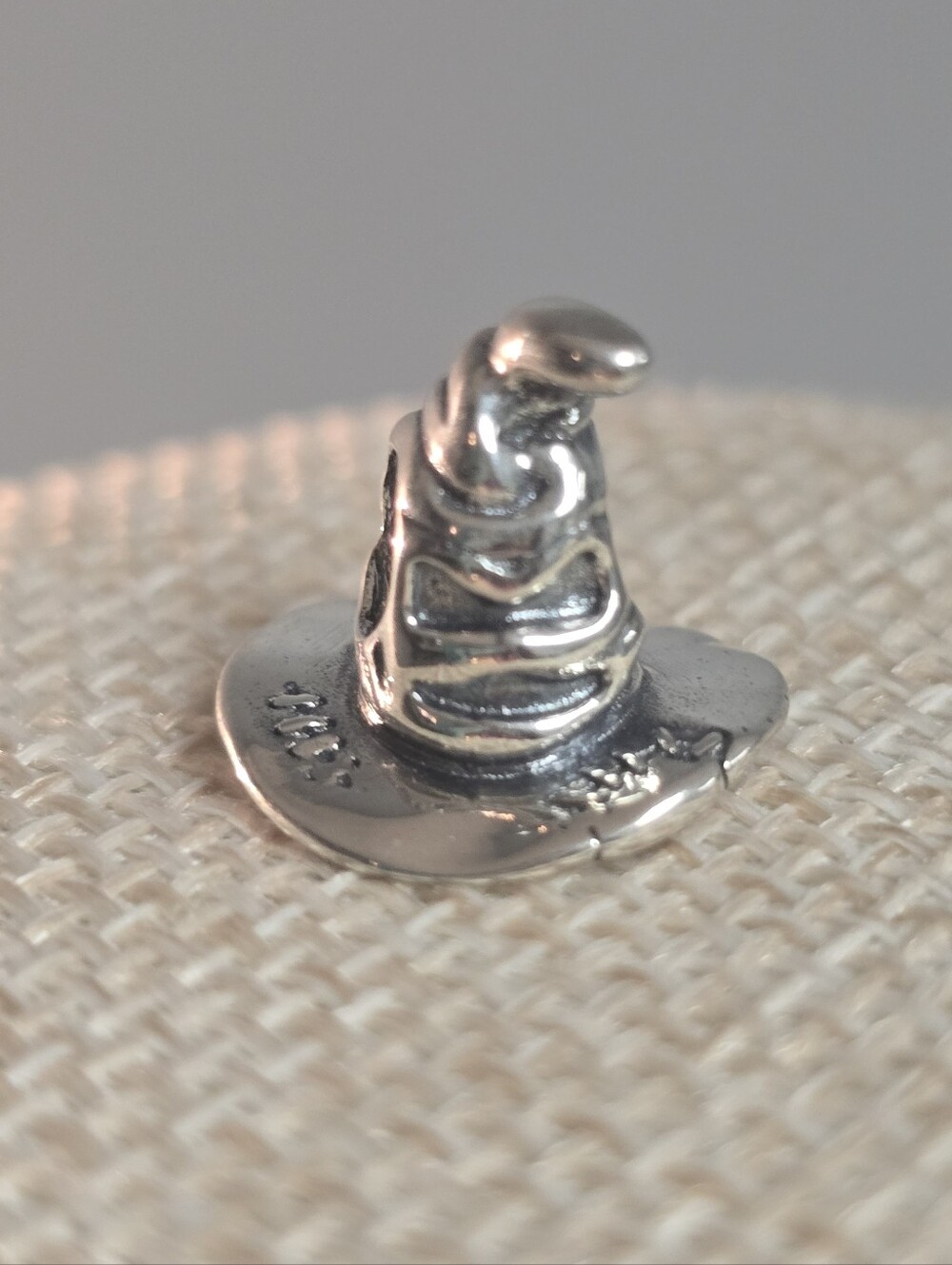 Pandora Silver Donut Charm with Branded Engraving